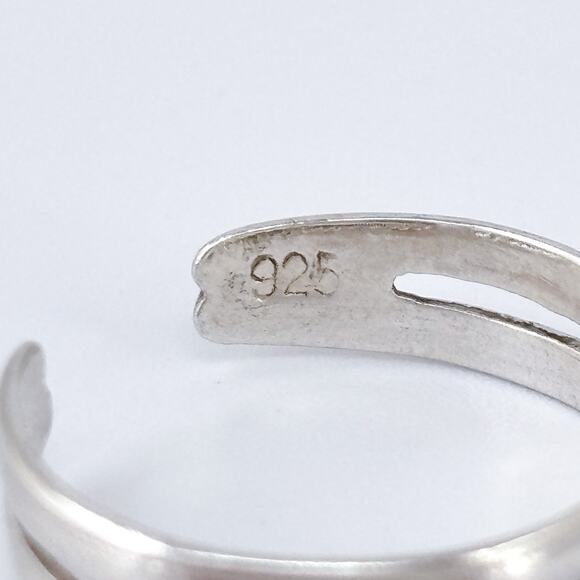 Vintage Sterling Silver 925 Toe Ring – Size 4.5 - Picture 7 of 10